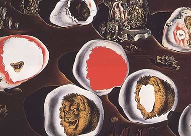 Salvador Dali painting