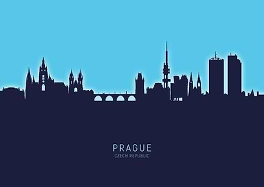 Prague Skyline