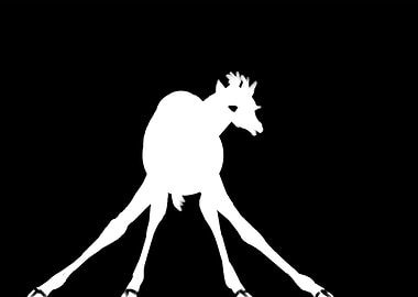 giraffe silhouette