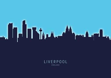 Liverpool Skyline England