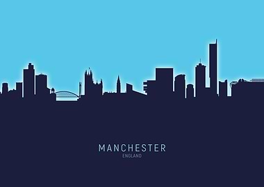 Manchester Skyline England