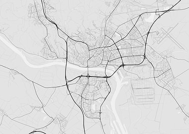 Bratislava Slovakia Map