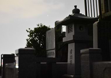 Evening in a Graveyard