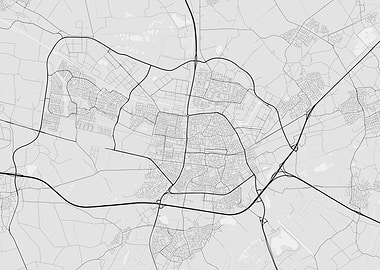 Tilburg Netherlands Map