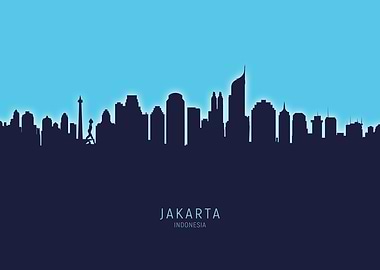 Jakarta Skyline Indonesia