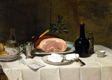 Still Life with Ham