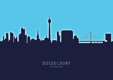 Dusseldorf Skyline