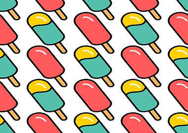 80s Lollipop Pattern