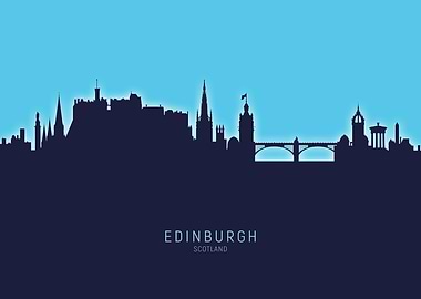 Edinburgh Skyline Scotland