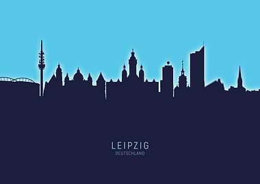 Leipzig Skyline