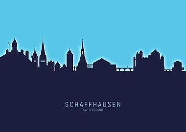 Schaffhausen Skyline