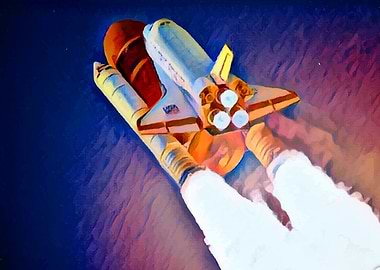 Space Mission Painting