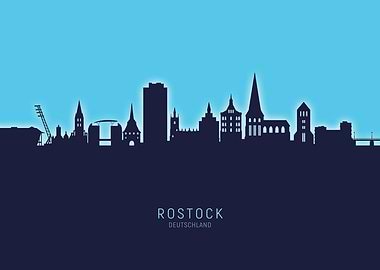 Rostock Skyline