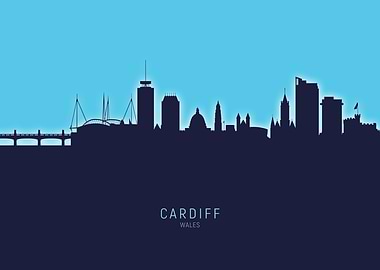 Cardiff Skyline Wales