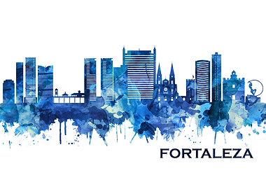 Fortaleza Brazil Skyline