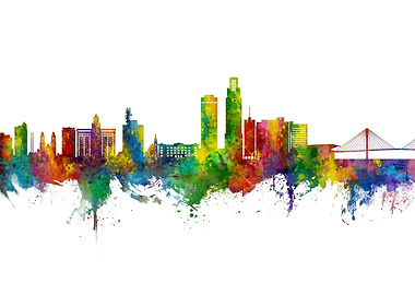 Omaha Skyline Nebraska