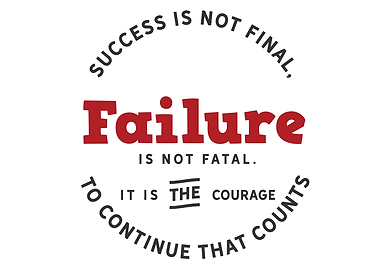 Success is not final