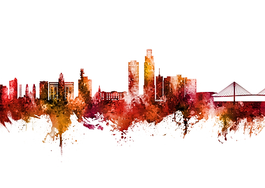 Omaha Skyline Nebraska