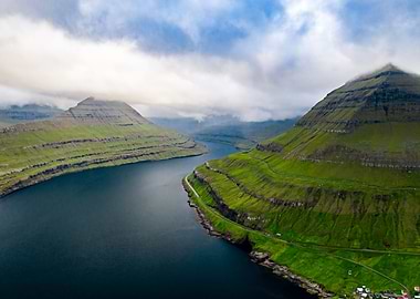 Funningur spot by drone