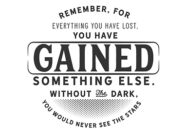 everything you have lost