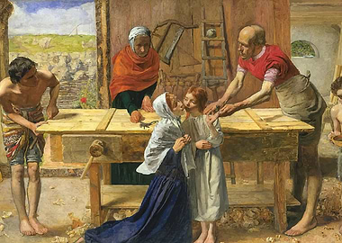 Christ by Millais