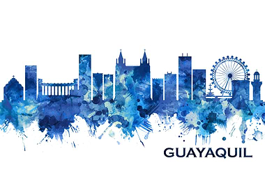 Guayaquil Ecuador Skyline