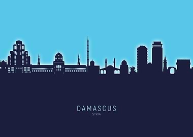 Damascus Skyline Syria