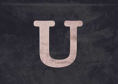 Letter U