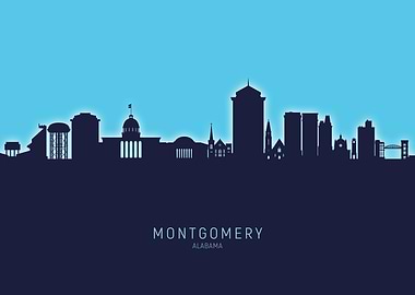 Montgomery Skyline Alabama