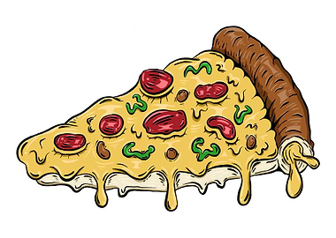 Original Pizza Cartoon