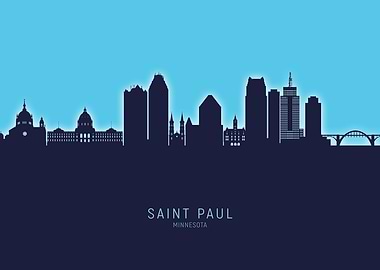 Saint Paul Skyline