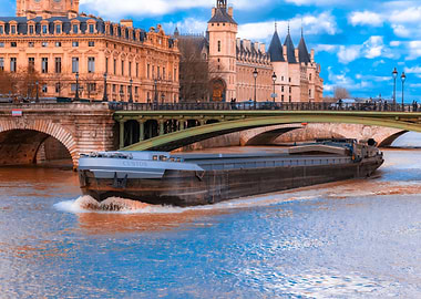 Ship under Seine