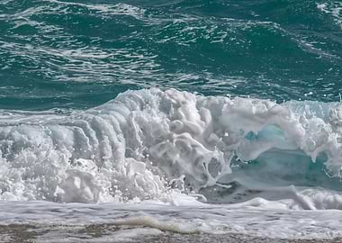 Sea Wave Foam