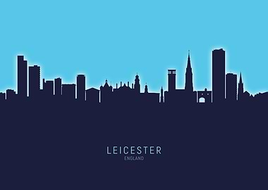 Leicester Skyline England