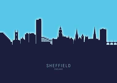 Sheffield Skyline England