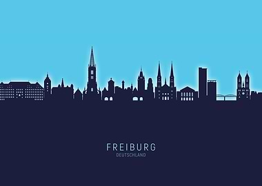 Freiburg Skyline