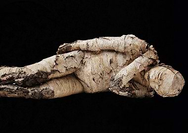 Man Wood Bierke Artwork