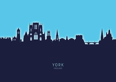 York Skyline England