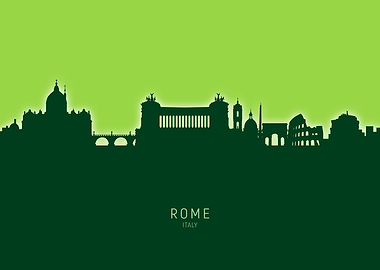 Rome Skyline Italy