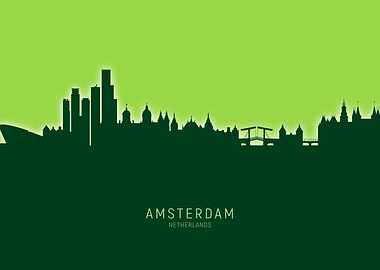 Amsterdam Skyline