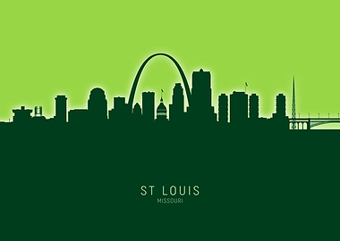 St Louis Skyline Missouri