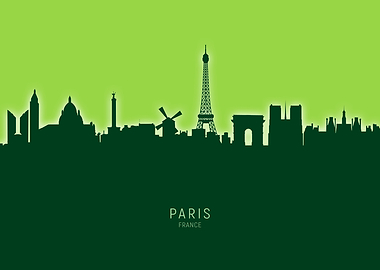 Paris Skyline France