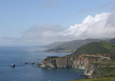 Clouds over Bixby Bridge
