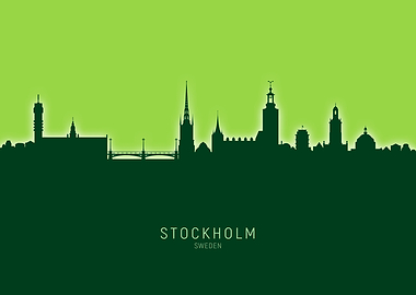 Stockholm Skyline Sweden