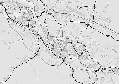 Bilbao Spain Map