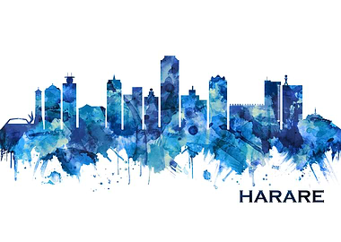 Harare Zimbabwe Skyline