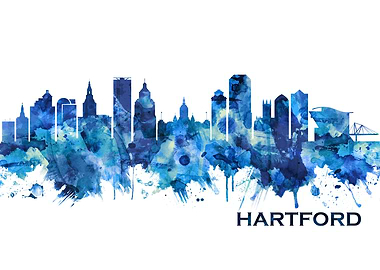 Hartford Skyline Blue