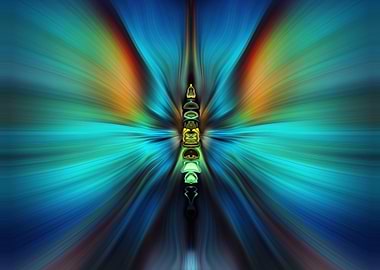 Abstract butterfly