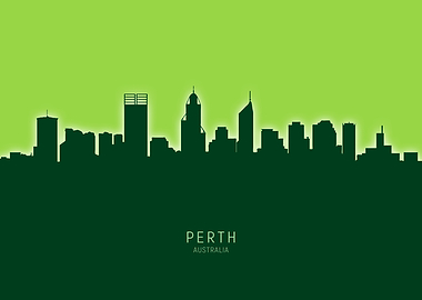 Perth Skyline Australia