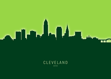 Cleveland Skyline Ohio